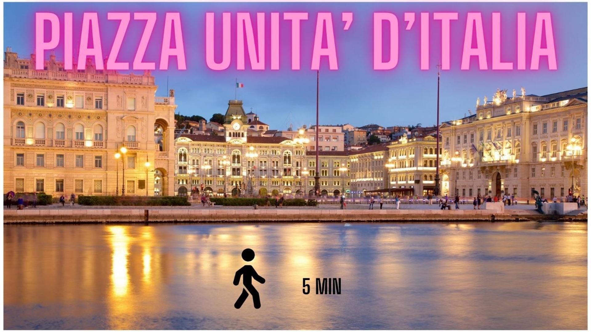 Piazza Unita D'Italia - Jr Suite Con Ac - Wi Fi - Park Convenzionato Τεργέστη Εξωτερικό φωτογραφία